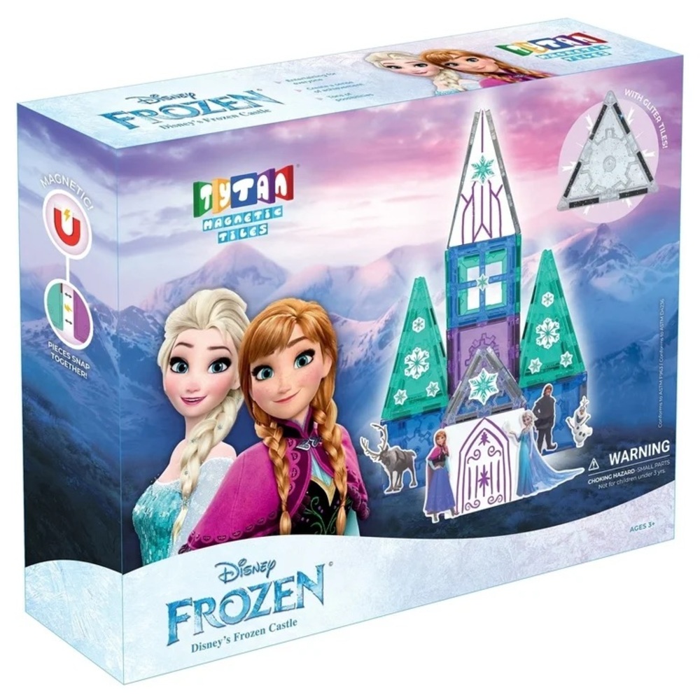 💞HP💞 Disney Frozen 34-Piece Magnetic Tile Set – STEM